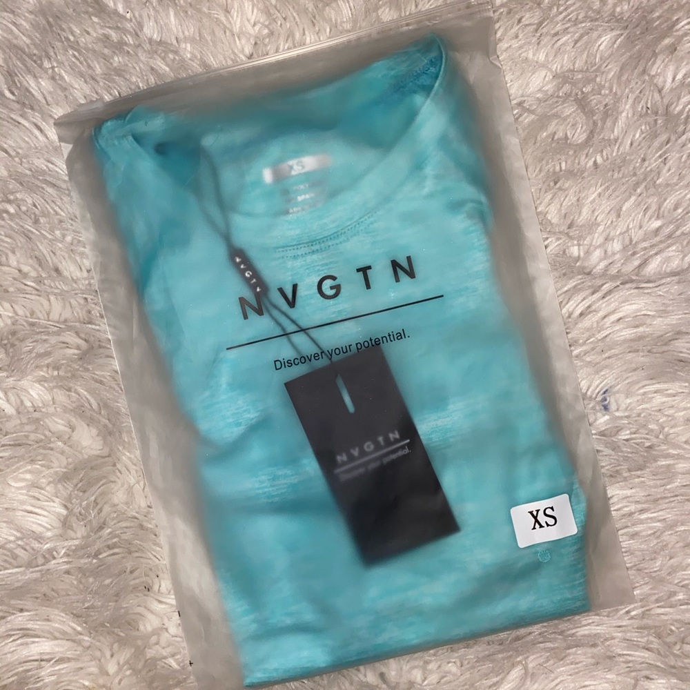 NVGTN aqua full length top 💙